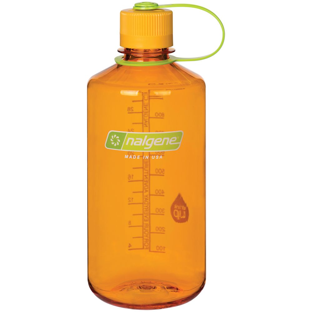 Nalgene Narrow Mouth 32 oz Sustain Bottle Clementine 2020-1332