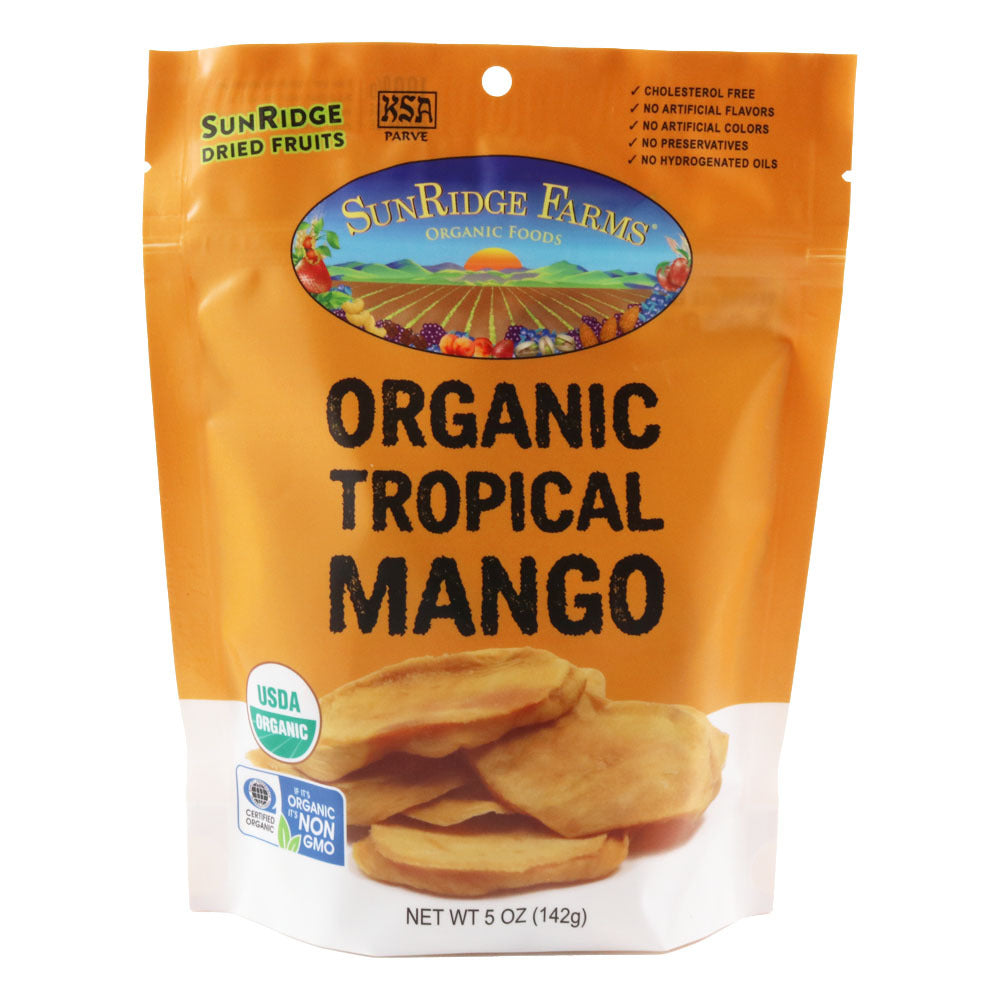 SunRidge Farms Dried Fruit Organic Tropical Mango 5.5 oz