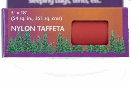 Kenyon K-Tape 3" x 18" Red Taffeta Nylon Adhesive-Backed Repair Tape