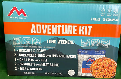 Mountain House Adventure Long Weekend Kit 83607