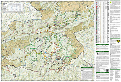 National Geographic VA Mount Rogers High Country Trails Illustrated Map TI00000318