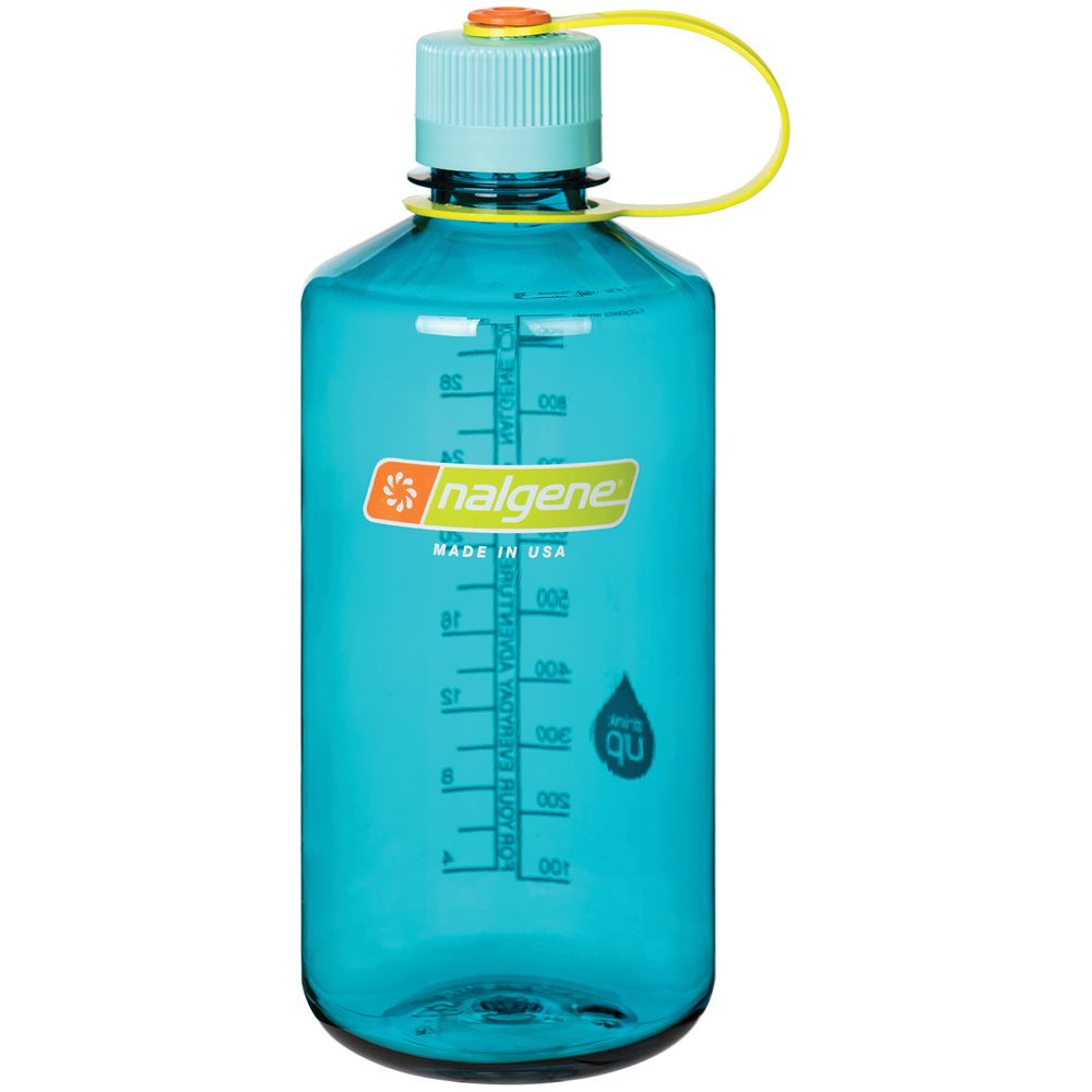 Nalgene Narrow Mouth 32 oz Sustain Bottle Cerulean 2020-1132