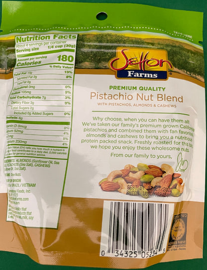 Setton Farms Pistachios Nut Blend 5 oz
