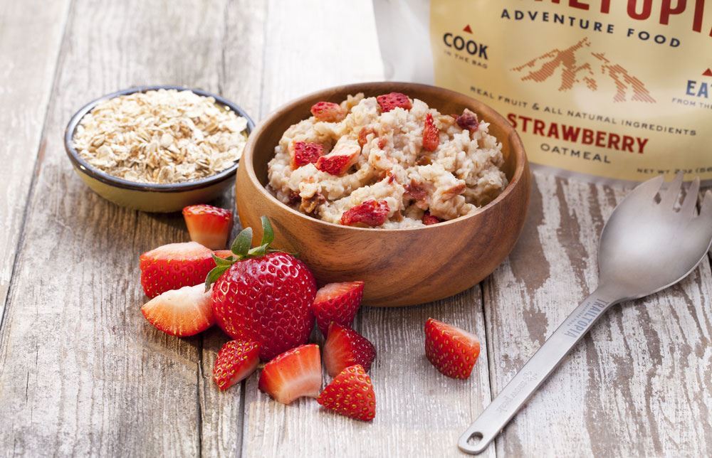 Trailtopia Strawberry Oatmeal 1 Serving