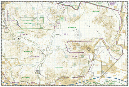 National Geographic CA California Desert Nat'l Parks Map Pack TI01021197B