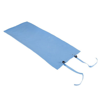 Stansport Pack-Lite Short Sleeping Pad Blue Closed-Cell Foam w/Straps 50x19x3/8" 502-B