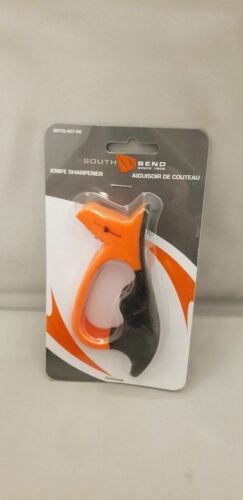 South Bend Fishing Hand-Held Knife Sharpener w/Dual Alloy Sharpeners