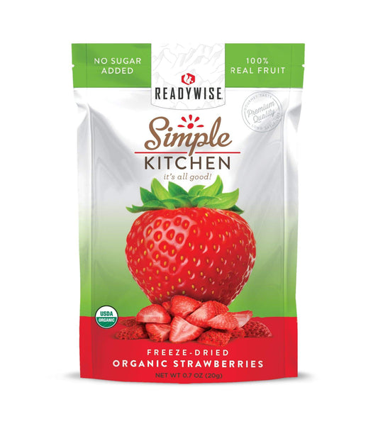 ReadyWise Simple Kitchen Organic Strawberries SK02-014