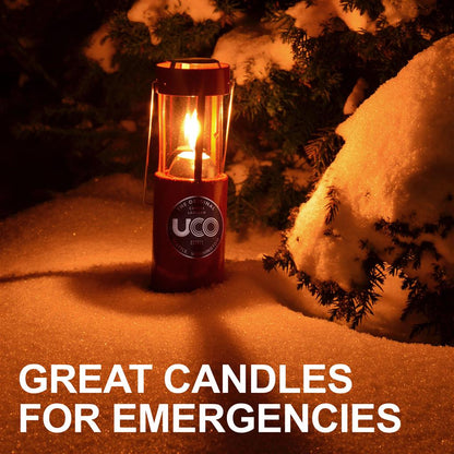 UCO 12-Hour Beeswax Candles 5-Pack for Original & Candlelier Lantern L-CAN-B-5PK