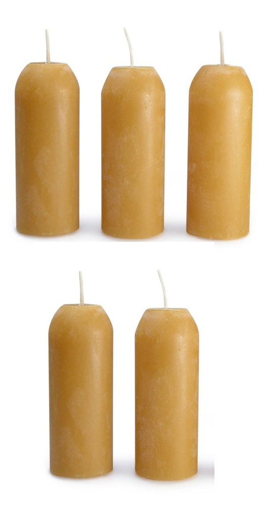 UCO 12-Hour Beeswax Candles 5-Pack for Original & Candlelier Lantern L-CAN-B-5PK