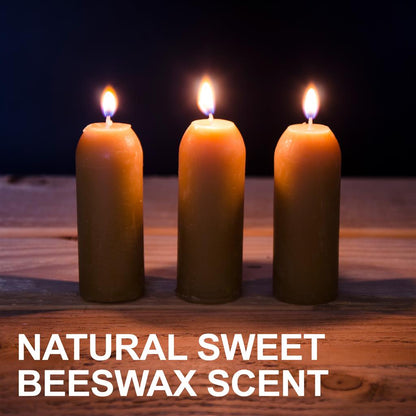 UCO 12-Hour Beeswax Candles 5-Pack for Original & Candlelier Lantern L-CAN-B-5PK