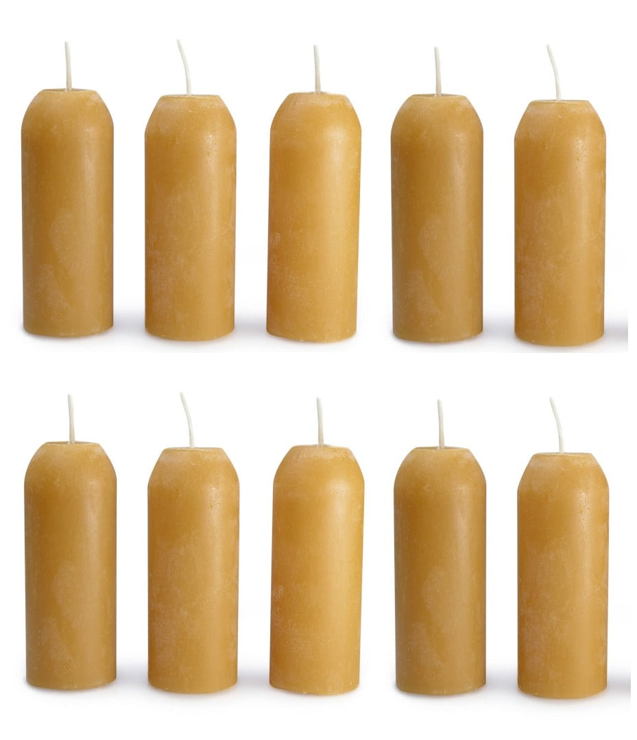 UCO 12-Hour Beeswax Candles 10-Pk for Original & Candlelier Lantern L-CAN-B-10PK