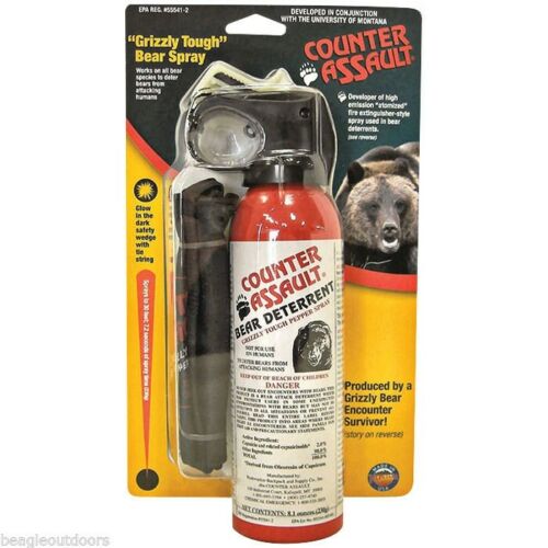 Counter Assault Bear Deterrent 10.2oz with Holster Pepper Spray All Bears