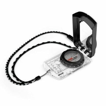 Silva Ranger 2.0 US Liquid-Filled Mirror Sighting Compass Black w/Scale Lanyard