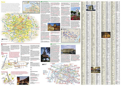 National Geographic City Destination Map Paris France DC00620512