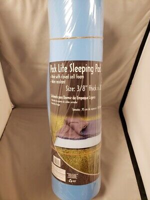 Texsport Pack-Lite Mat Ultralight Closed Cell Foam Sleeping Pad 72'' x 20'' x 3/