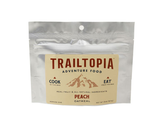 Trailtopia Peach Oatmeal 1 Serving