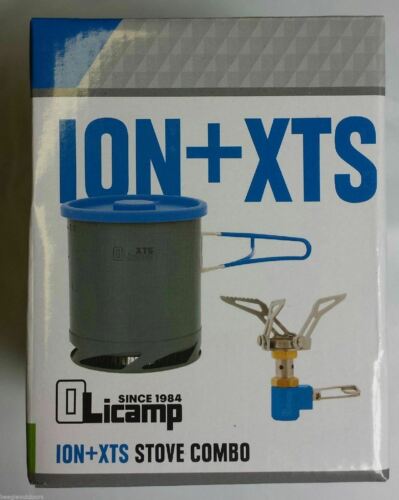 Olicamp Ion Micro Titanium Ultralight Butane Stove / XTS Pot & Lid Combo