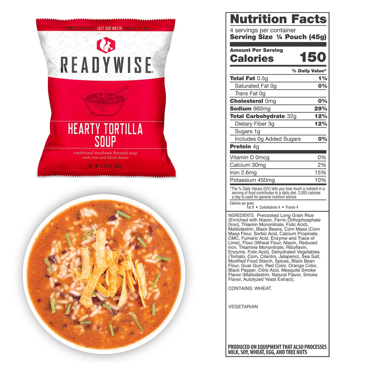 ReadyWise Emergency Food Supply 72-Hour Box 01-142