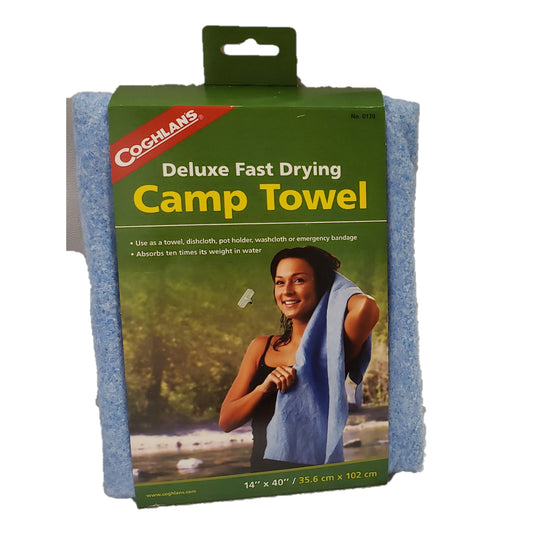 Coghlan's 14x40 Camp Towel Ultralight Compact Fast Drying Coghlans 0170