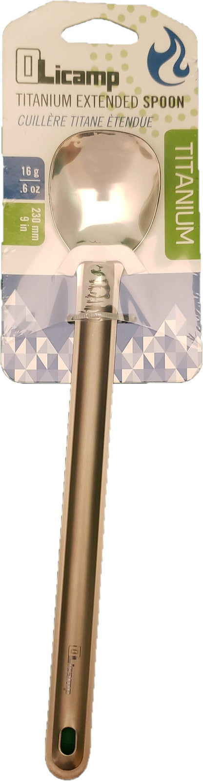 Olicamp Titanium Long Spoon Silver 328127