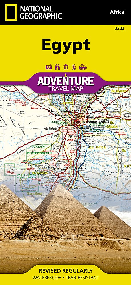 National Geographic Adventure Map Egypt AD00003202