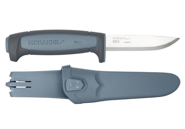 Morakniv Basic 511 3.6'' Carb Steel Blade Dusty Blue/Gray Knife w/Sheath M-14047