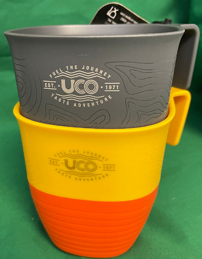 UCO Camp Cups 2-Pack Retro Sunrise / Venture F-C-2PK