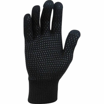 Outdoor Designs Stretch Wool Base Layer/Liner Glove Black w/Dot Grip Palm