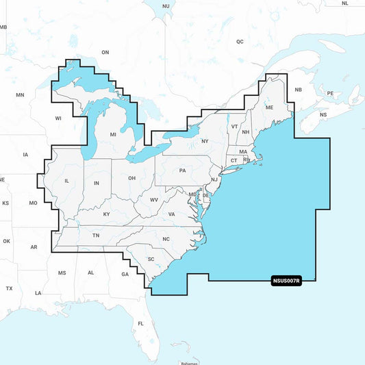 Garmin Navionics+ NSUS007R U.S. East [010-C1291-20]