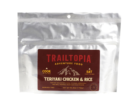 Trailtopia Teriyaki Chicken & Rice 2 Serving