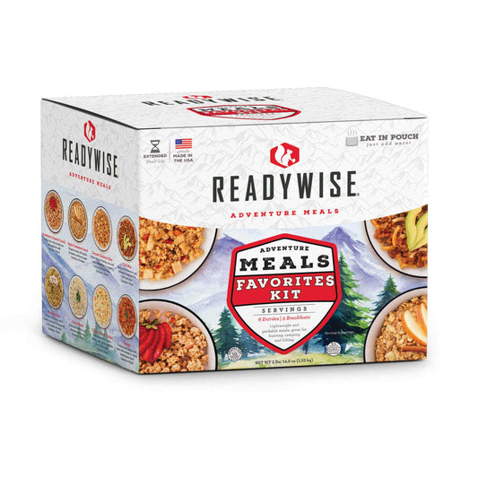 ReadyWise Adventure Meals Favorites Kit Box 05-913