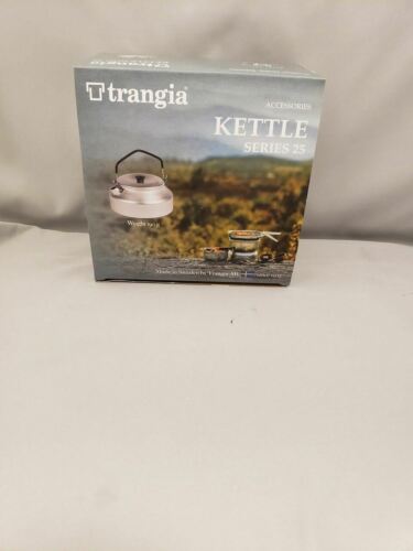 Trangia 25 Series 0.9L / 30oz Aluminum Kettle w/Lid - Works With Most Stoves