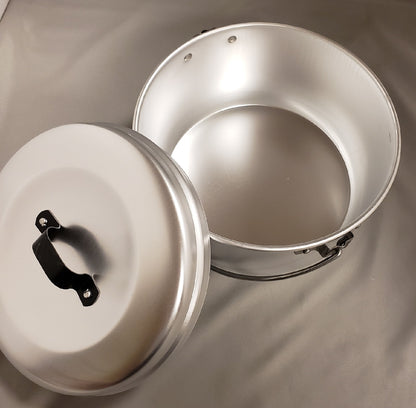 Trangia 2.5L Aluminum Billy Cook Pot w/Lid & Bail Handle--27 Series Fits Inside!