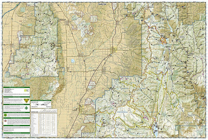 National Geographic Trails Illustrated UT Utah Wasatch Front South Topo Map TI00000701