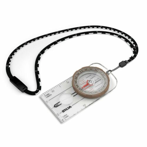 Silva Ranger Global US Liquid-Fill Baseplate Compass w/Scale Lanyard & Magnifier