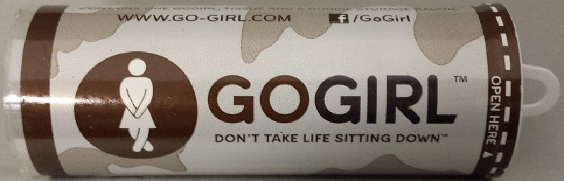 GoGirl Female Urination Device FUD Go-Girl Khaki Camo-Outdoors/Travel/Sports