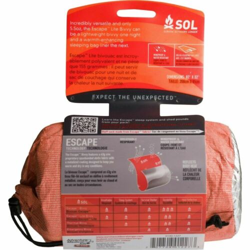 Adventure Medical Kits SOL Escape Lite Bivvy Waterproof/Breathable Shelter