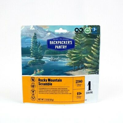 Backpacker's Pantry Rocky Mountain Breakfast Scramble 1-Serve Freeze Dried Food