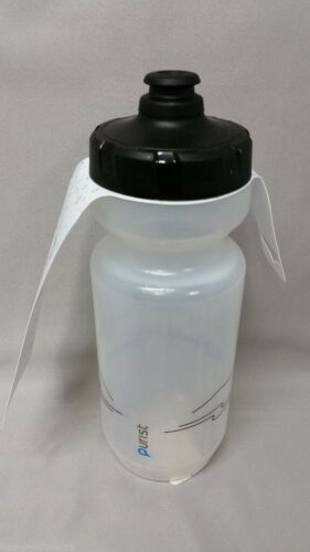 Specialized Purist 22oz Bicycle Water Bottle Clear Mountains w/Black MoFlo Lid