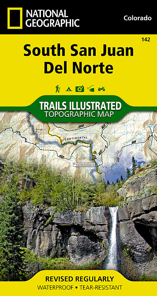 National Geographic Trails Illustrated Colorado South San Juan Del Norte Map TI00000142