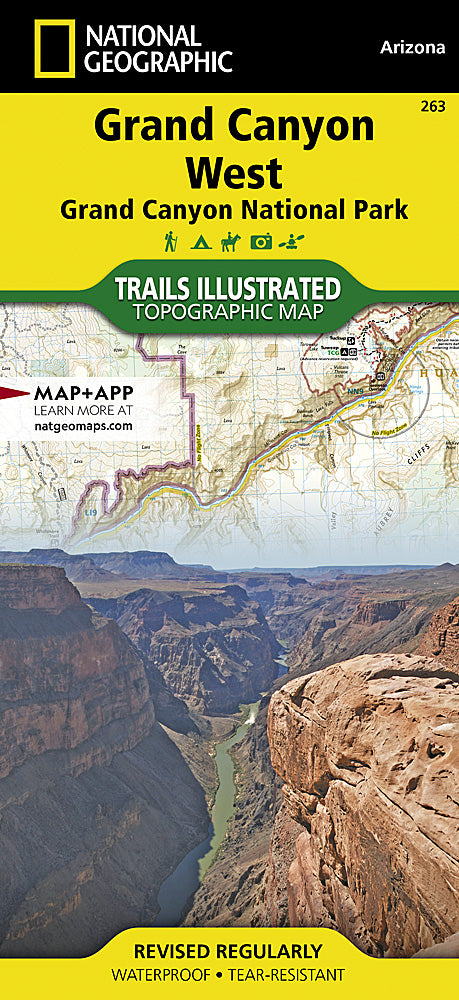 National Geographic AZ Grand Canyon Map Pack Bundle TI01020512B