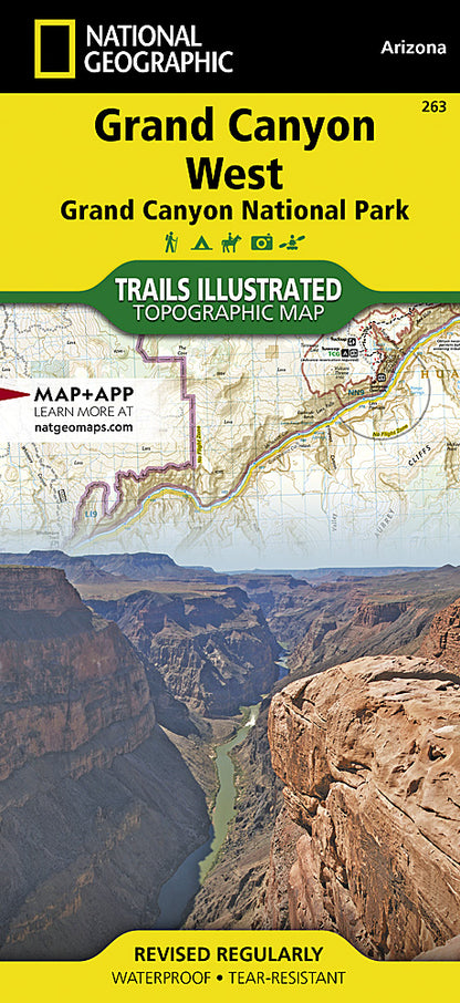 National Geographic AZ Grand Canyon Map Pack Bundle TI01020512B