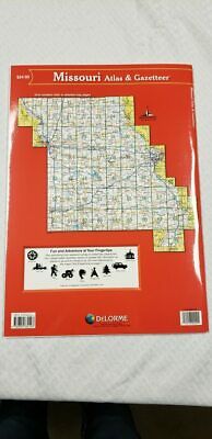 Delorme Missouri MO Atlas & Gazetteer Map Newest Edition Topographic / Road Maps