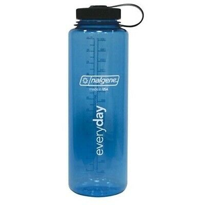 Nalgene Everyday Silo Wide Mouth Tritan 48 oz Blue Water Hydration Bottle