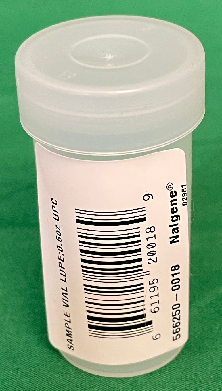 Nalgene Snap Cap Vial 1" x 2"