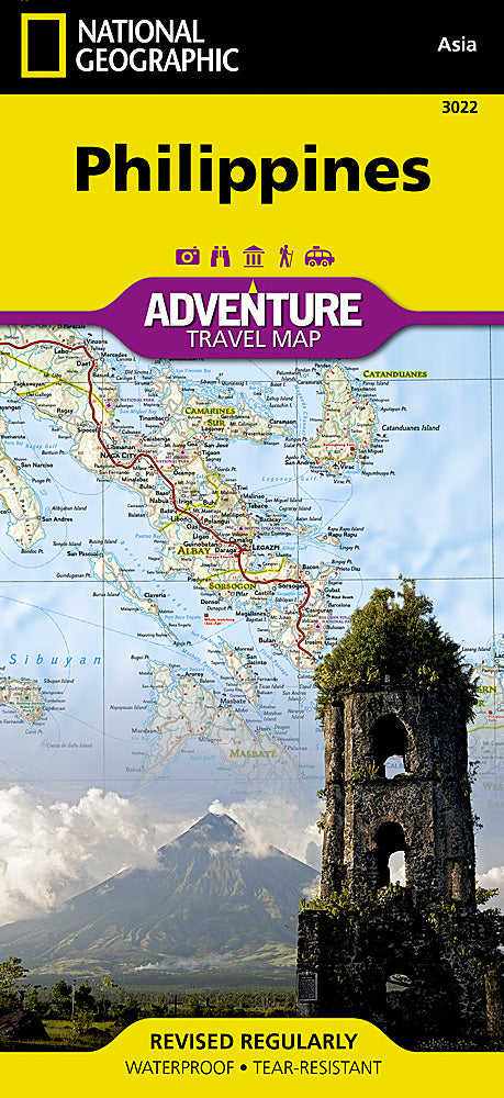National Geographic Adventure Map Philippines AD00003022