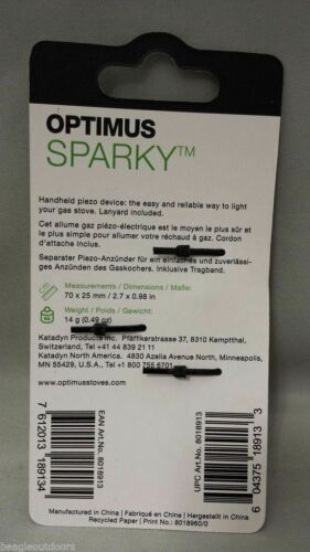 Optimus Sparky Piezo Igniter Lighter With Lanyard 8018913