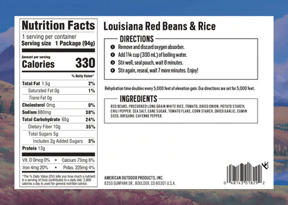 Backpacker's Pantry Louisiana Red Beans & Rice 1-Serving