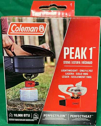 Coleman Peak 1 Butane Backpacking Stove 200038017